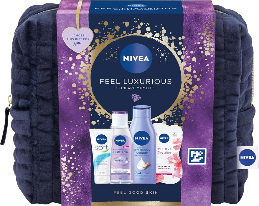 NIVEA GIFT SET FEEL LUXURIOUS (5 Products)