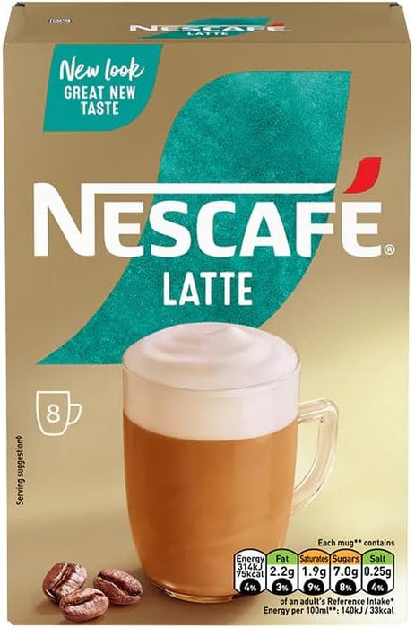 Nescafe Frothy Latte 8 Pack x 1
