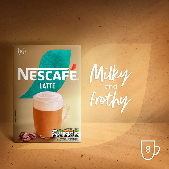 Nescafe Frothy Latte 8 Pack x 1