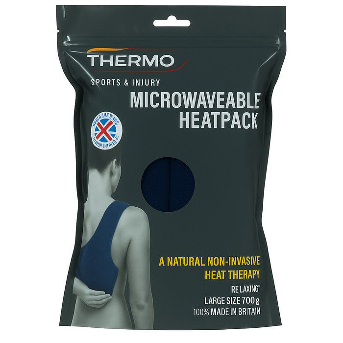 Wheat Bag Microwaveable Physio Heatpack with Lavender Soft Fleece Large Size 700g [Choice of Colors] - Made in UK