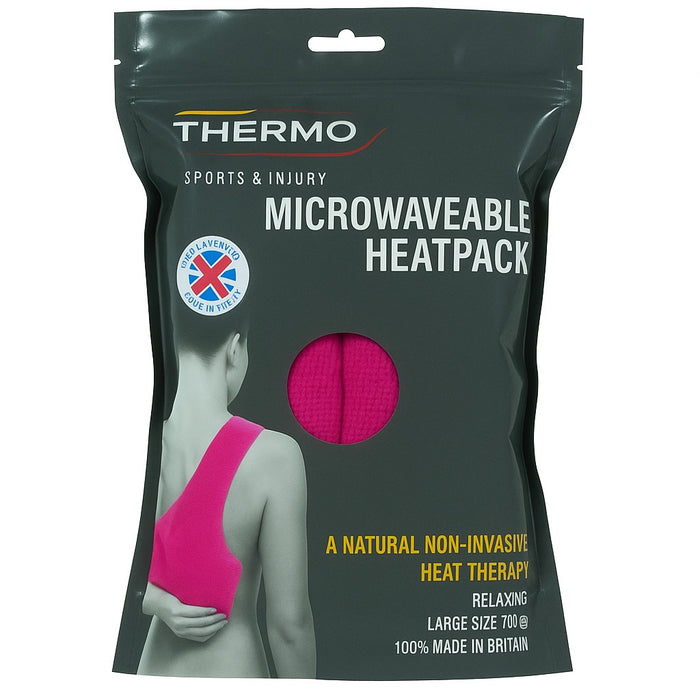 Wheat Bag Microwaveable Physio Heatpack with Lavender Soft Fleece Large Size 700g [Choice of Colors] - Made in UK