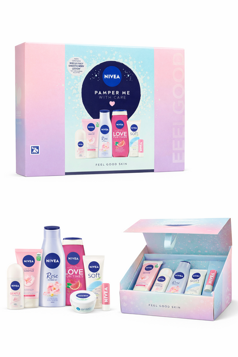 NIVEA "PAMPER ME" Gift Set (6 Products)