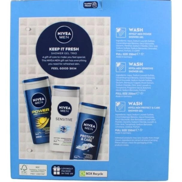 NIVEA MEN GIFT SET KEEP IT FRESH (3 Products)