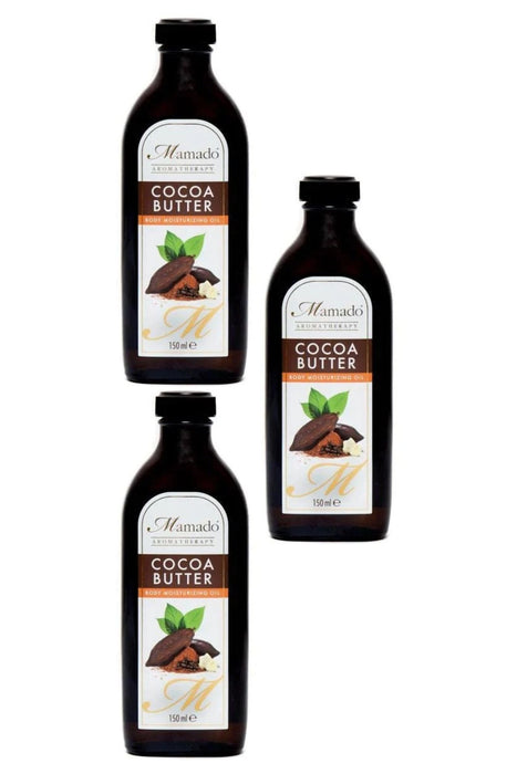 Mamado Aromatherapy Cocoa Butter Body Moisturising Oil – 150 ml