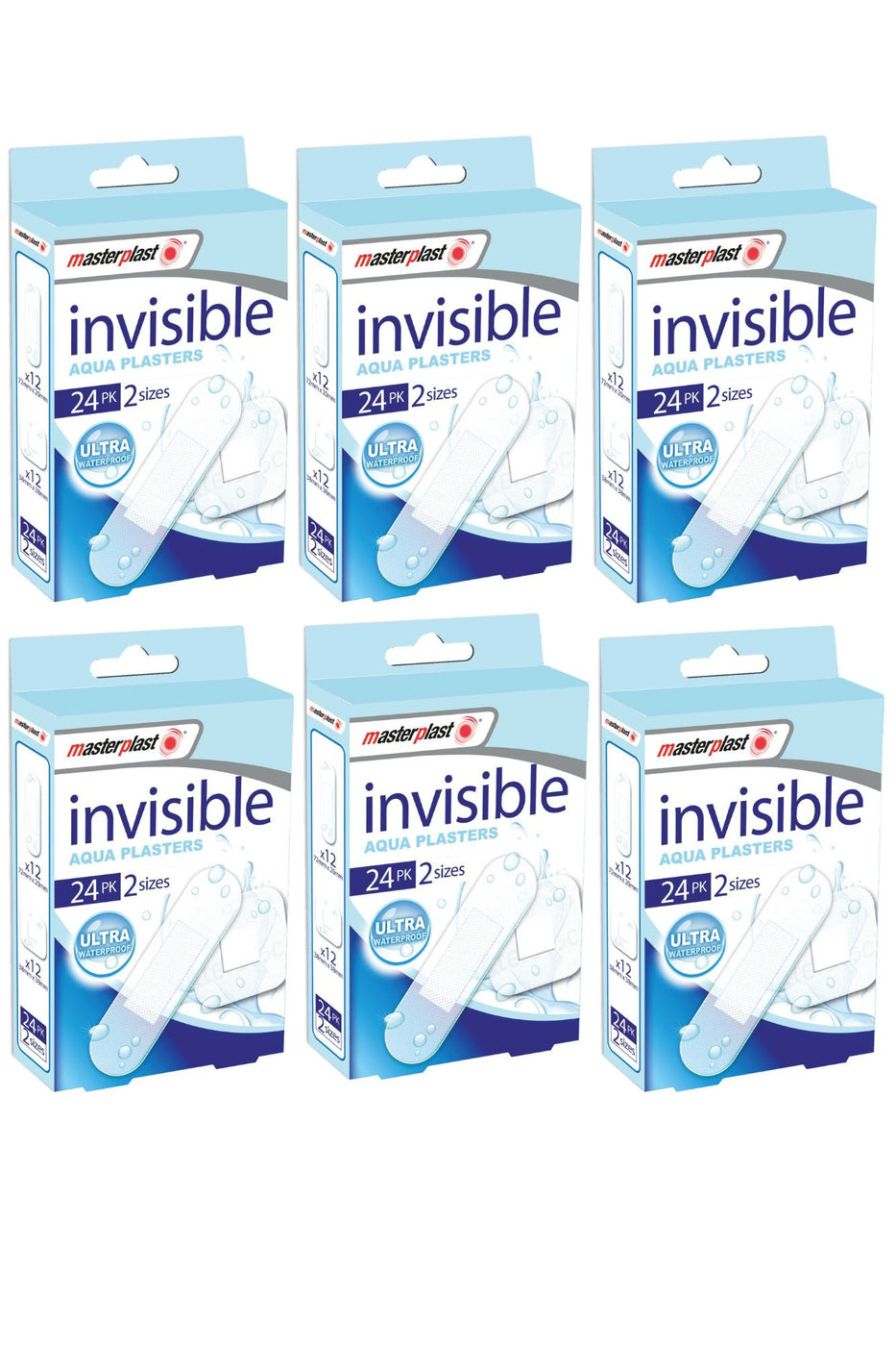 Master Plast Aqua Plasters – 24 Pack — first4health