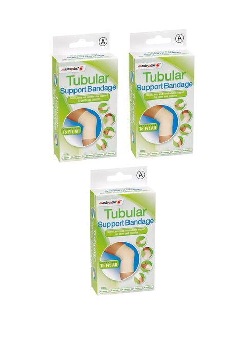 Master Plast Tubular Support Bandage for sprains, strains, and soft tissue injuries