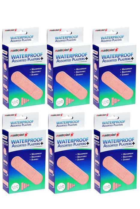 Master Plast Waterproof Plasters – 100 Pack