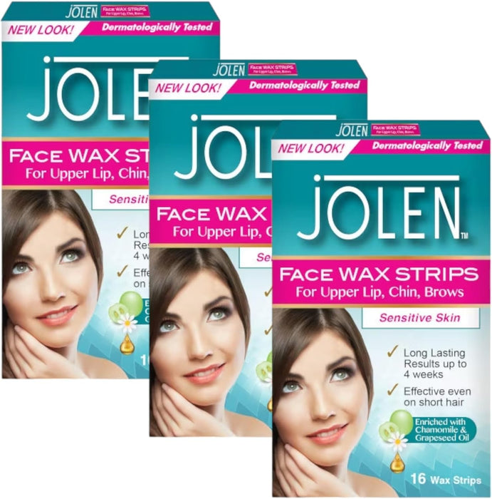 JOLEN FACE WAX STRIPS