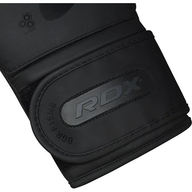 RDX F15 Noir Boxing Gloves-BOXING GLOVE F15 MATTE BLACK