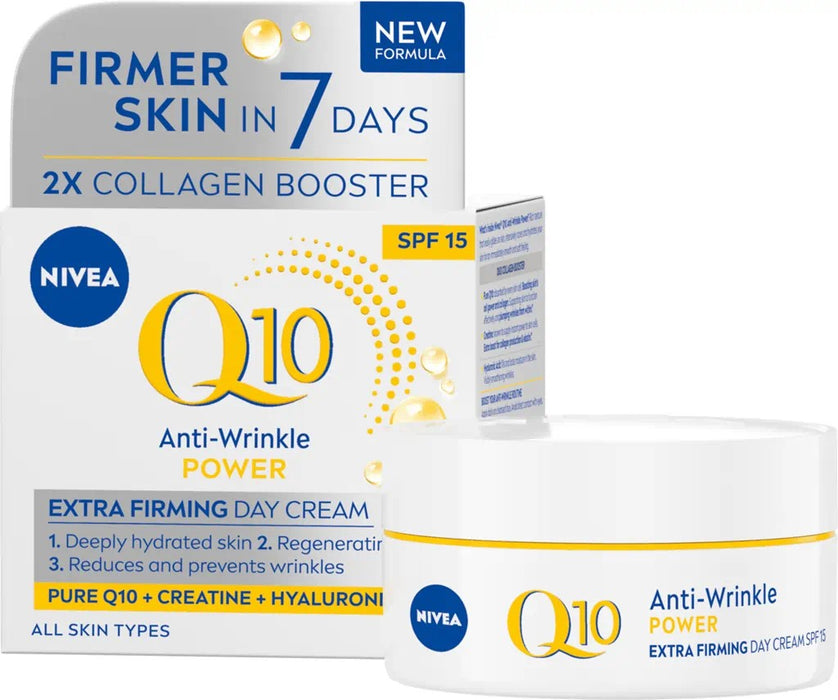 NIVEA Q10 ANTI WRINKLE DAY CREAM 50 ML SPF15