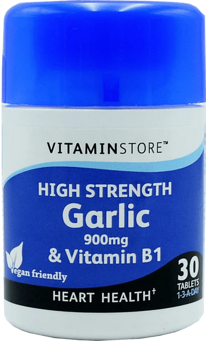VITAMIN STORE HS GARLIC & VITAMIN B1 900MG 30's