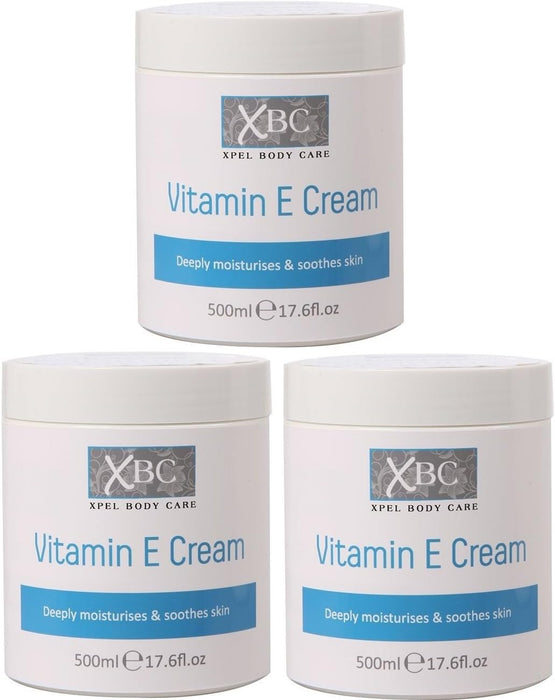 XBC MOISTURISING VITAMIN E CREAM 500ml