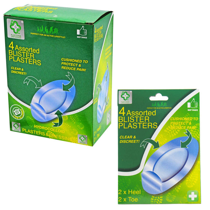 A&E Blister Plaster 4's x 6