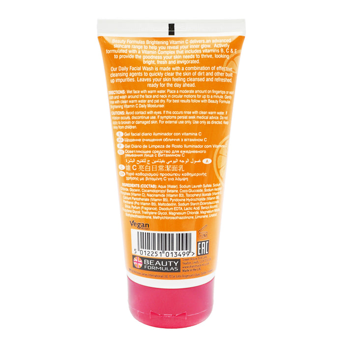 BEAUTY FORMULAS VITAMIN C FACIAL WASH - 150ml