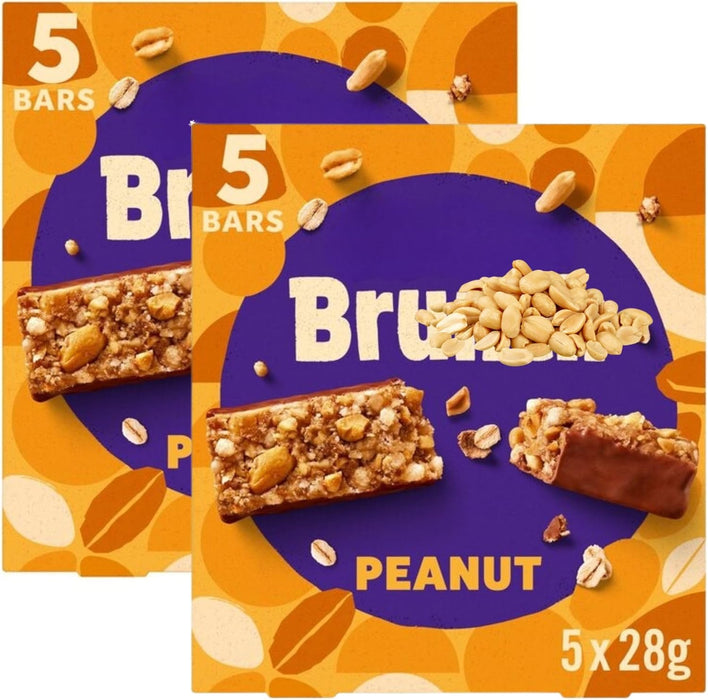 Cadbury Brunch Cereal Bars 5Pack Peanut 140gm