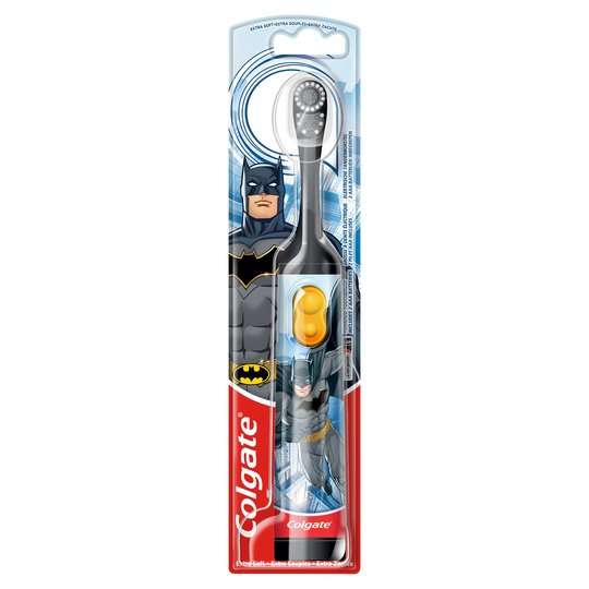 Colgate Batman Extra Soft Kids Battery Toothbrush