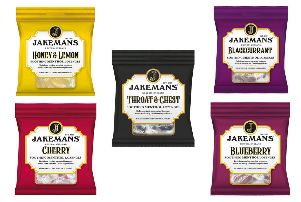 Jakemans Sweet Pack, 73g - Soothing,Menthol, No Artificial Colour ,Vegeterian