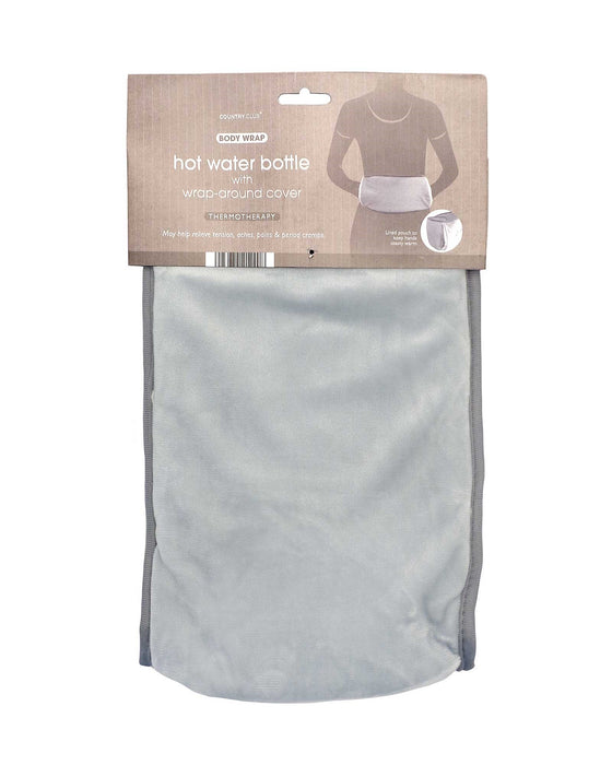 Body Wrap Hot Water Bottle with Wrap - Around Cover