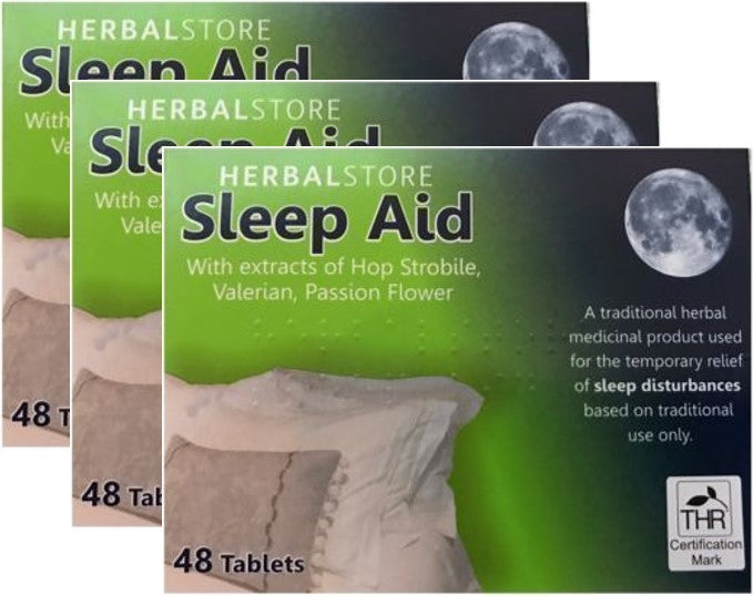 Herbal Store Sleep Aid Tablets 48pk x 3