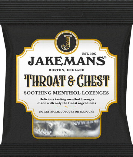 Jakemans Sweet Pack, 73g - Soothing,Menthol, No Artificial Colour ,Vegeterian